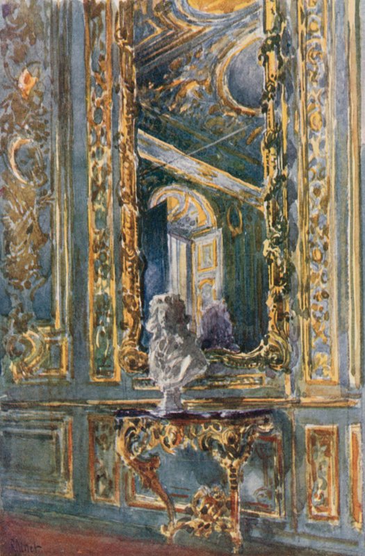 Madame Adelaides tegnestue, Versailles af Rene Binet