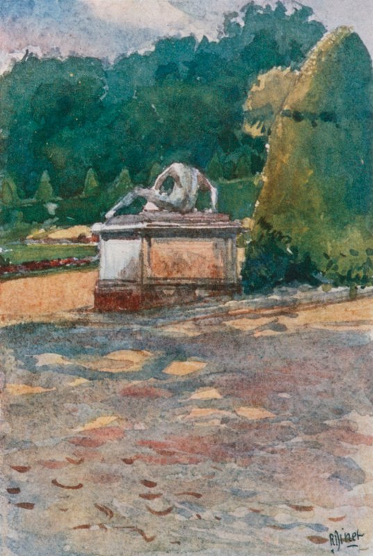 Den døende Gallien, Versailles af Rene Binet