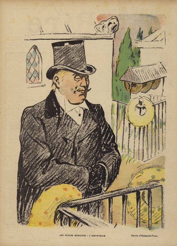 Illustration til Le Rire af Rene George Hermann Paul