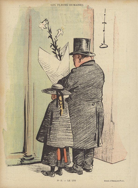 Illustration til Le Rire af Rene George Hermann Paul