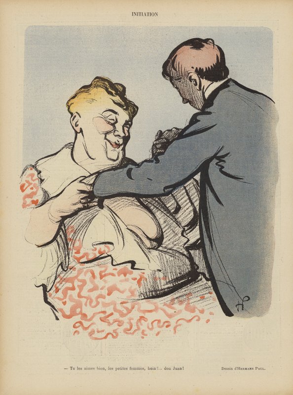Illustration til Le Rire af Rene George Hermann Paul