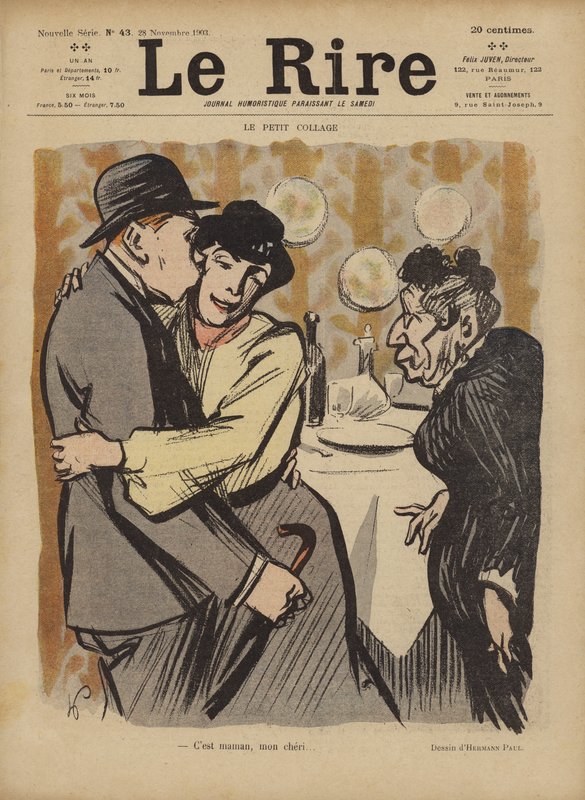 Illustration til Le Rire af Rene George Hermann Paul