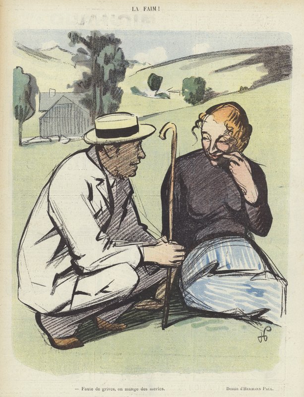 Illustration til Le Rire af Rene George Hermann Paul
