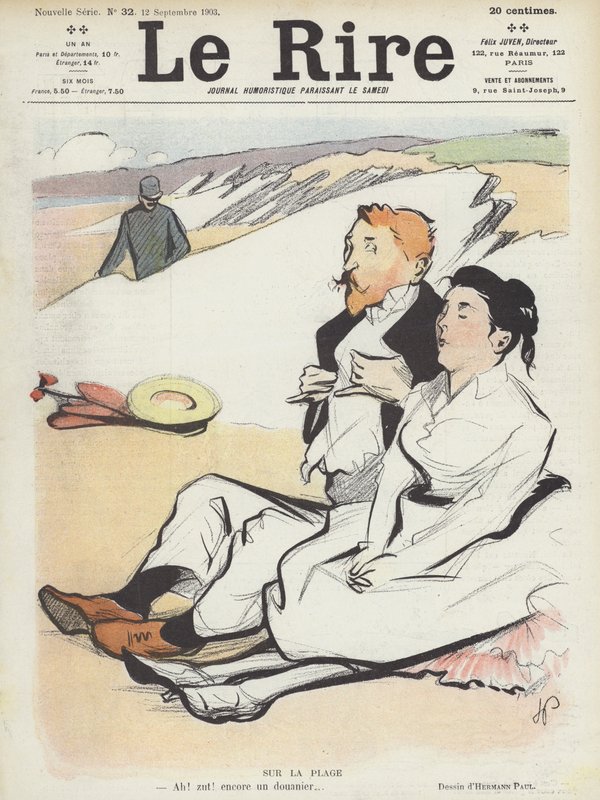 Illustration til Le Rire af Rene George Hermann Paul