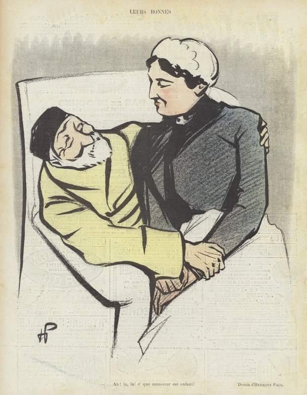 Illustration til Le Rire af Rene George Hermann Paul