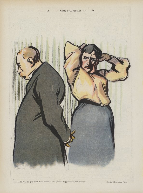 Illustration til Le Rire af Rene George Hermann Paul