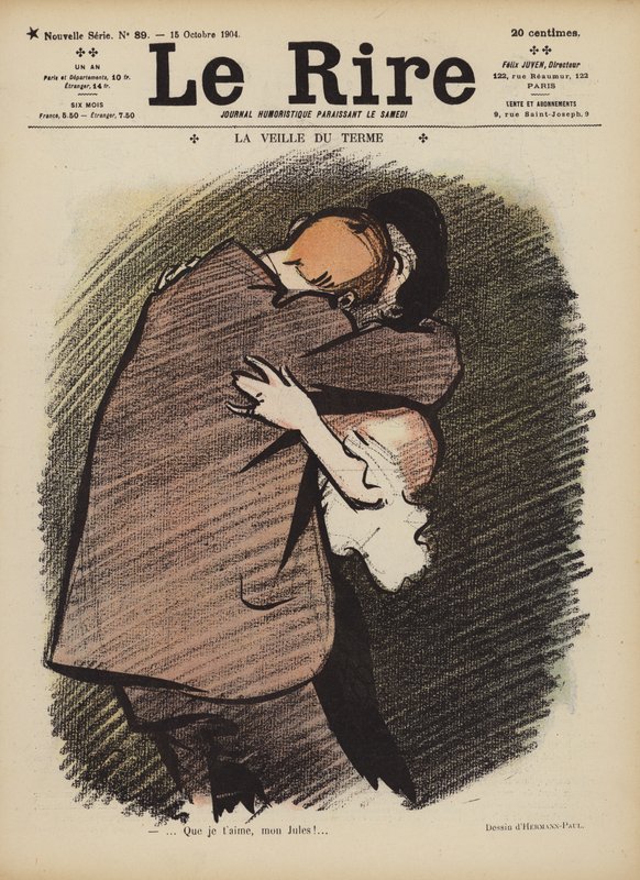 Illustration til Le Rire af Rene George Hermann Paul