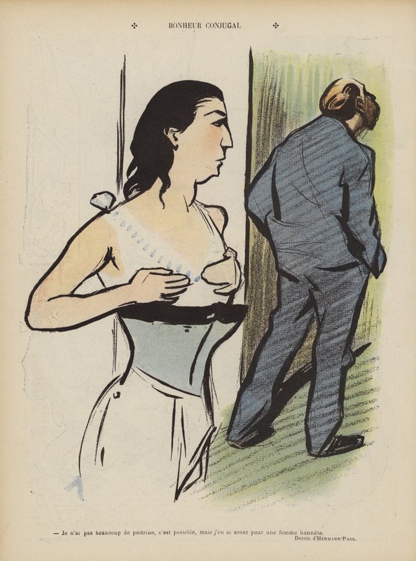 Illustration til Le Rire af Rene George Hermann Paul