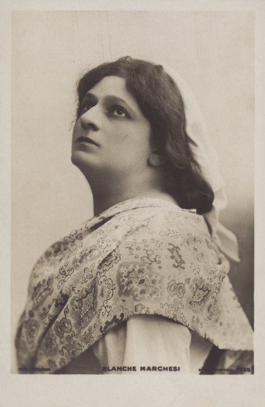 Blanche Marchesi, fransk mezzosopran. af Reutlinger Studio