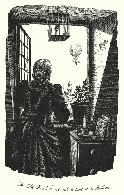 HC Andersen: Flaskehalsen (litho) af Rex (after) Whistler