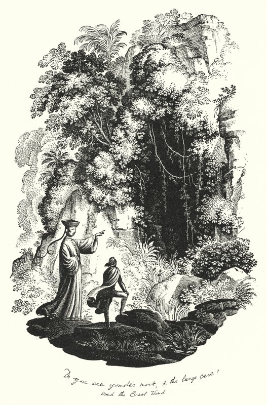 HC Andersen: Paradisets Have (litho) af Rex (after) Whistler
