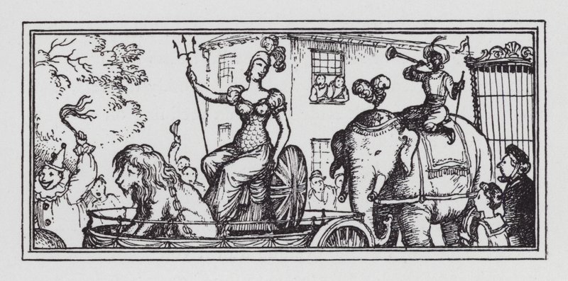 Cirkus (litho) af Rex (after) Whistler
