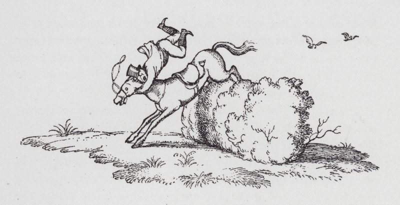 The Grand National (litho) af Rex (after) Whistler