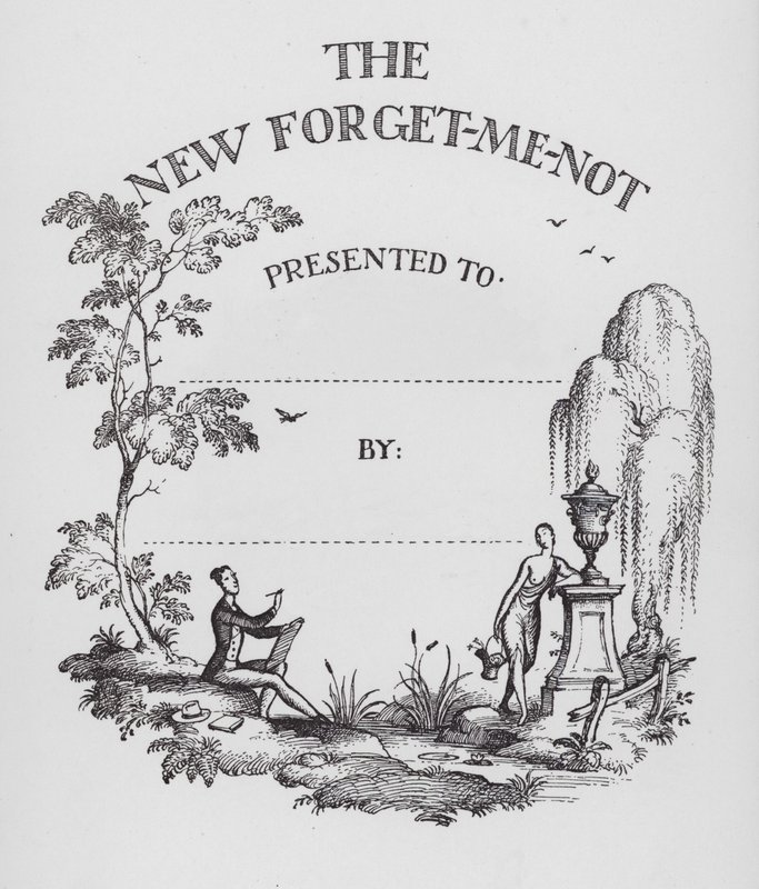 The New Forget-Mig-Not Præsenteret til Af (litho) af Rex (after) Whistler
