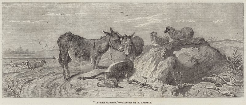 Lytham Common af Richard Ansdell
