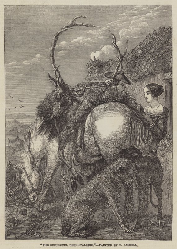 De vellykkede Deer-Stalkers af Richard Ansdell