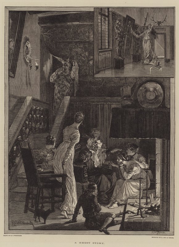 En spøgelseshistorie af Richard Caton Woodville junior