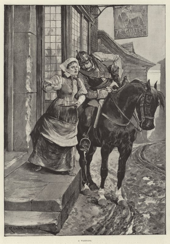 En advarsel af Richard Caton Woodville junior