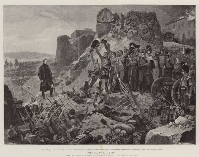 Badajos, 1812 af Richard Caton Woodville junior