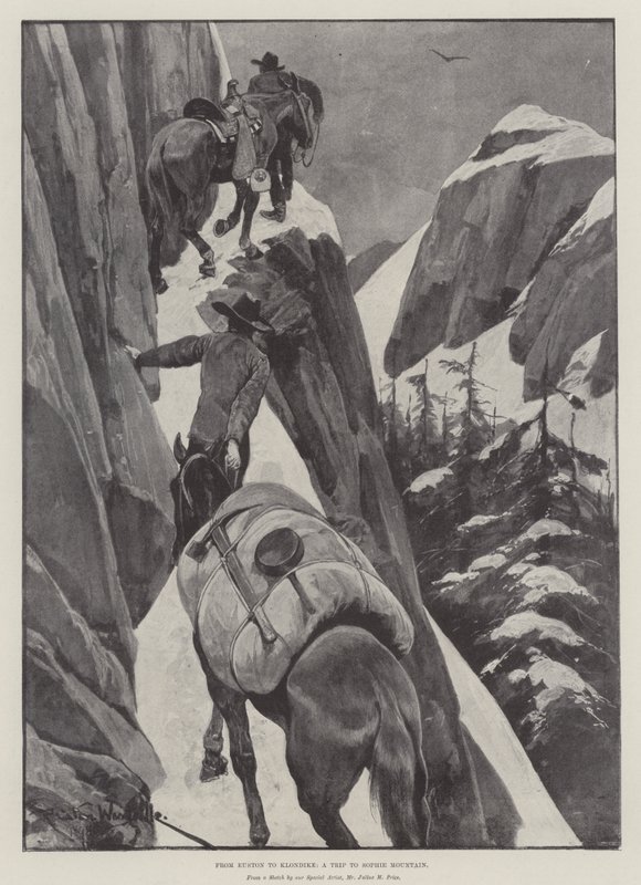 Fra Euston til Klondike, en tur til Sophie Mountain af Richard Caton Woodville junior