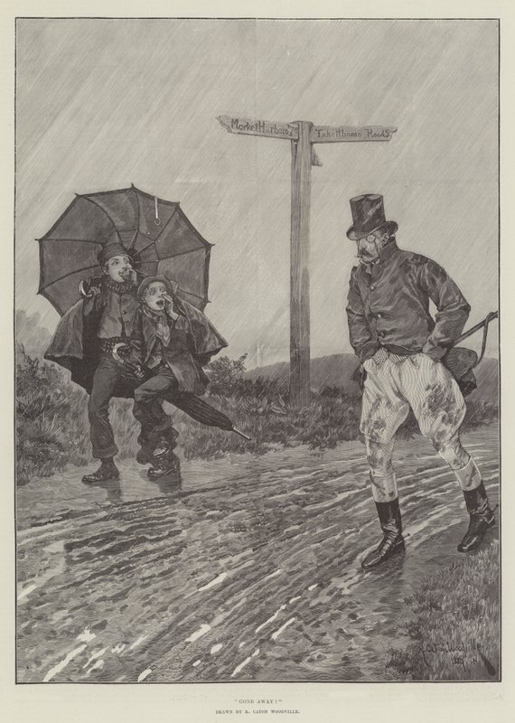 Forsvundet! af Richard Caton Woodville junior
