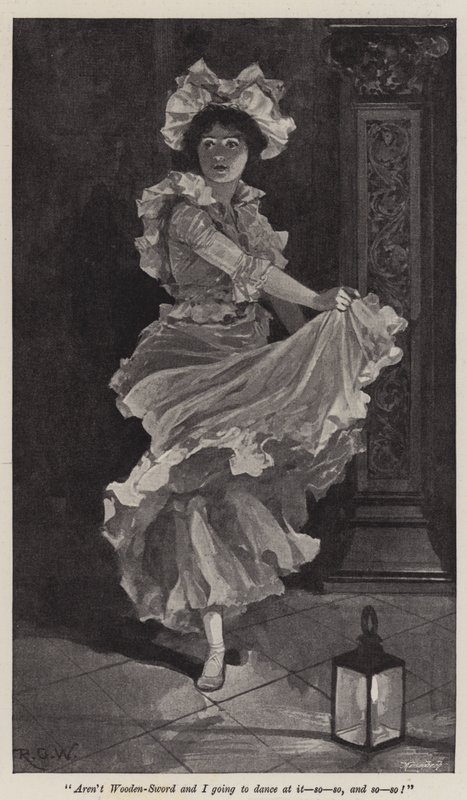 Illustration til A Colonel of The Empire, af Emily Lawless af Richard Caton Woodville junior