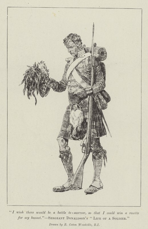 Sergent Donaldsons soldats liv af Richard Caton Woodville junior