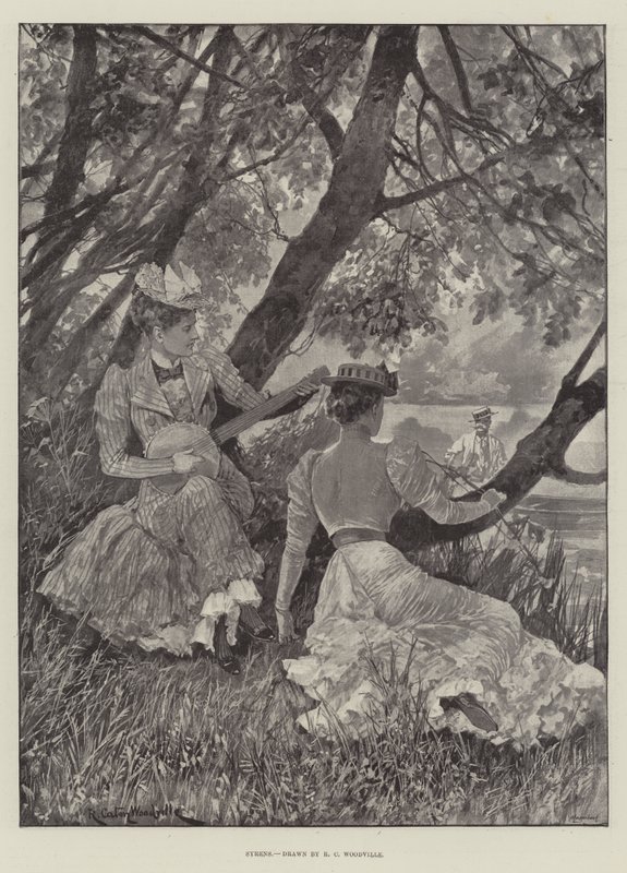 Syrener af Richard Caton Woodville junior