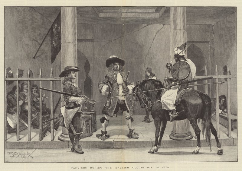 Tanger under den engelske besættelse i 1670 af Richard Caton Woodville junior