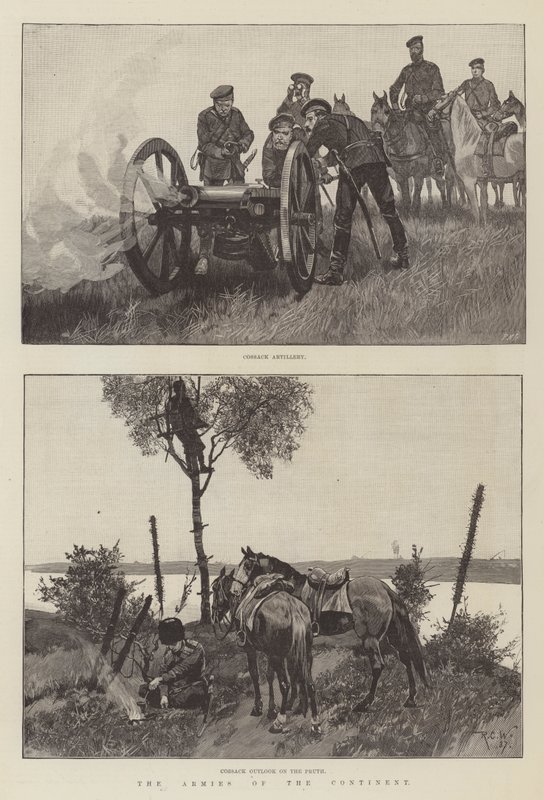 Kontinentets hære af Richard Caton Woodville junior