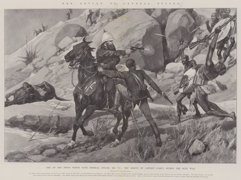 General Bullers tilbagevenden af Richard Caton Woodville junior