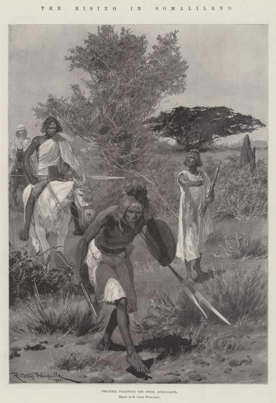 Opstanden i Somaliland af Richard Caton Woodville junior
