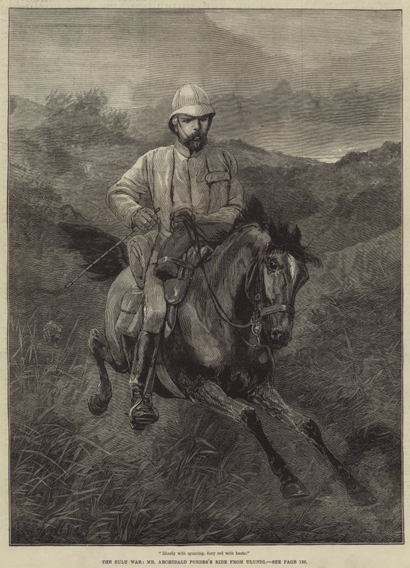 Zulu-krigen, hr. Archibald Forbes