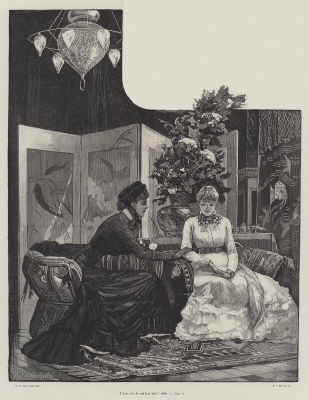 They Were Married, af Walter Besant og James Rice af Richard Caton Woodville junior