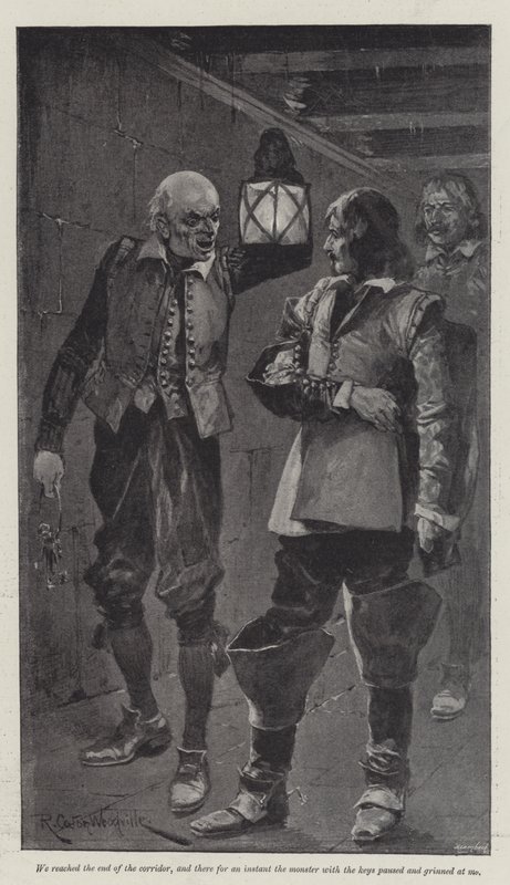 Under den røde kappe, af Stanley J Weyman af Richard Caton Woodville junior