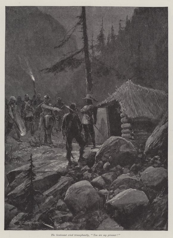 Under den røde kappe, af Stanley J Weyman af Richard Caton Woodville junior