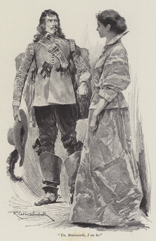 Under den røde kappe, af Stanley J Weyman af Richard Caton Woodville junior