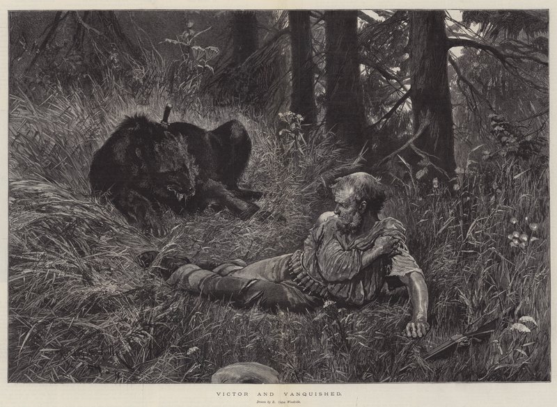 Victor og besejret af Richard Caton Woodville junior