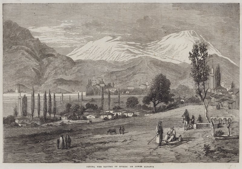Janina, hovedstaden i Epirus, eller Niederalbanien af Richard Principal Leitch