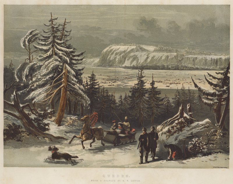 Quebec (chromolitho) af Richard Principal Leitch