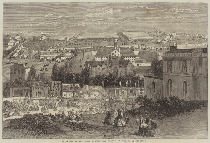 Showyards i Royal Agricultural Society of England i Plymouth af Richard Principal Leitch
