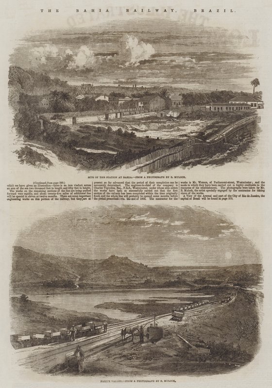 Bahia Railway, Brasilien af Richard Principal Leitch