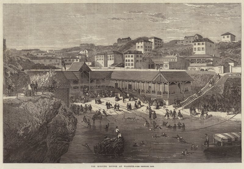 Morgenloungen i Biarritz af Richard Principal Leitch