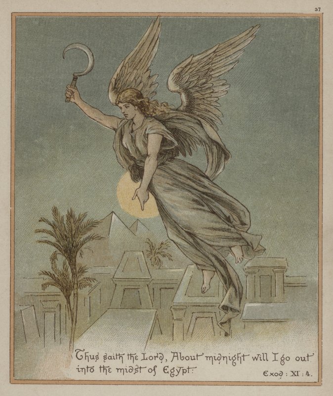 Ødelæggelsens engel i Egypten af Richard Andre