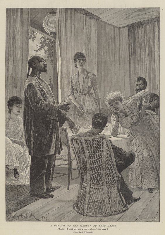 A Phyllis of the Sierras, af Bret Harte af Richard Caton Woodville junior
