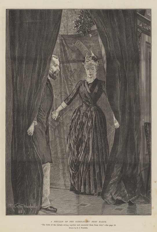 A Phyllis of the Sierras, af Bret Harte af Richard Caton Woodville junior