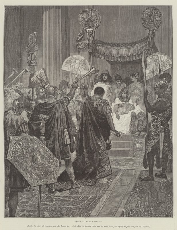 Cleopatra, af H Rider Haggard af Richard Caton Woodville junior