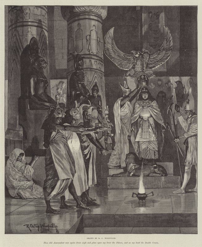 Cleopatra, af H Rider Haggard af Richard Caton Woodville junior