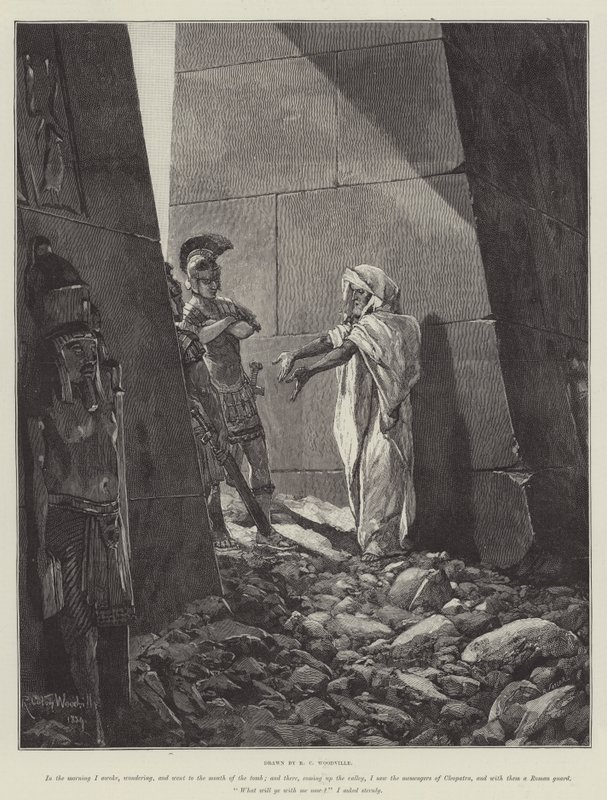 Kleopatra, af H Rider Haggard af Richard Caton Woodville junior