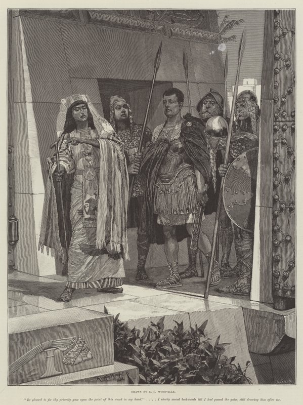 Cleopatra, af H Rider Haggard af Richard Caton Woodville junior